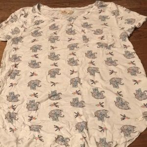 Elephant print Hollister Tshirt